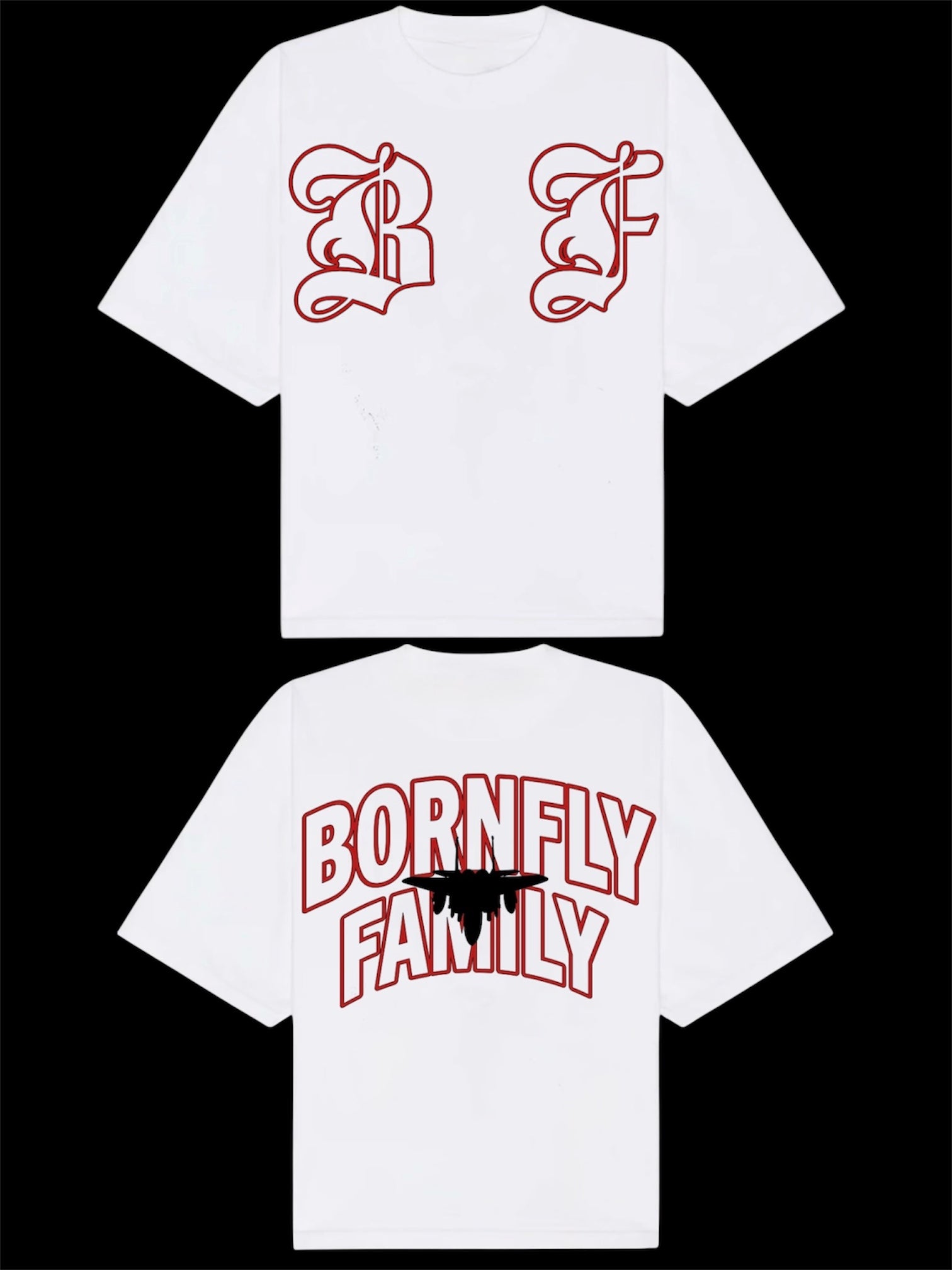 BORNFLY “JetLag” Agincourt Style Tees