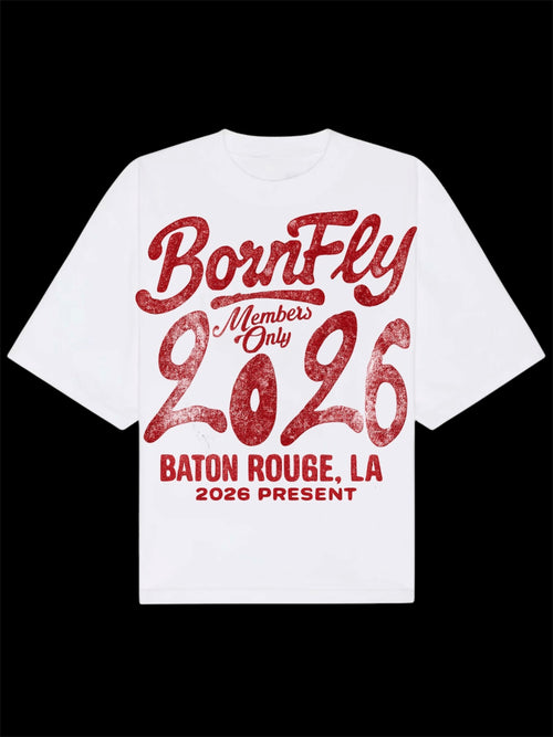 Vintage 26’ “Signature” BORNFLY Tees