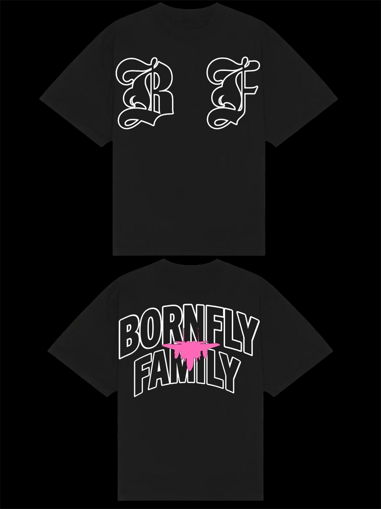 BORNFLY “JetLag” Agincourt Style Tees